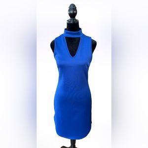 HYPE: Cobalt Blue Bodycon Dress